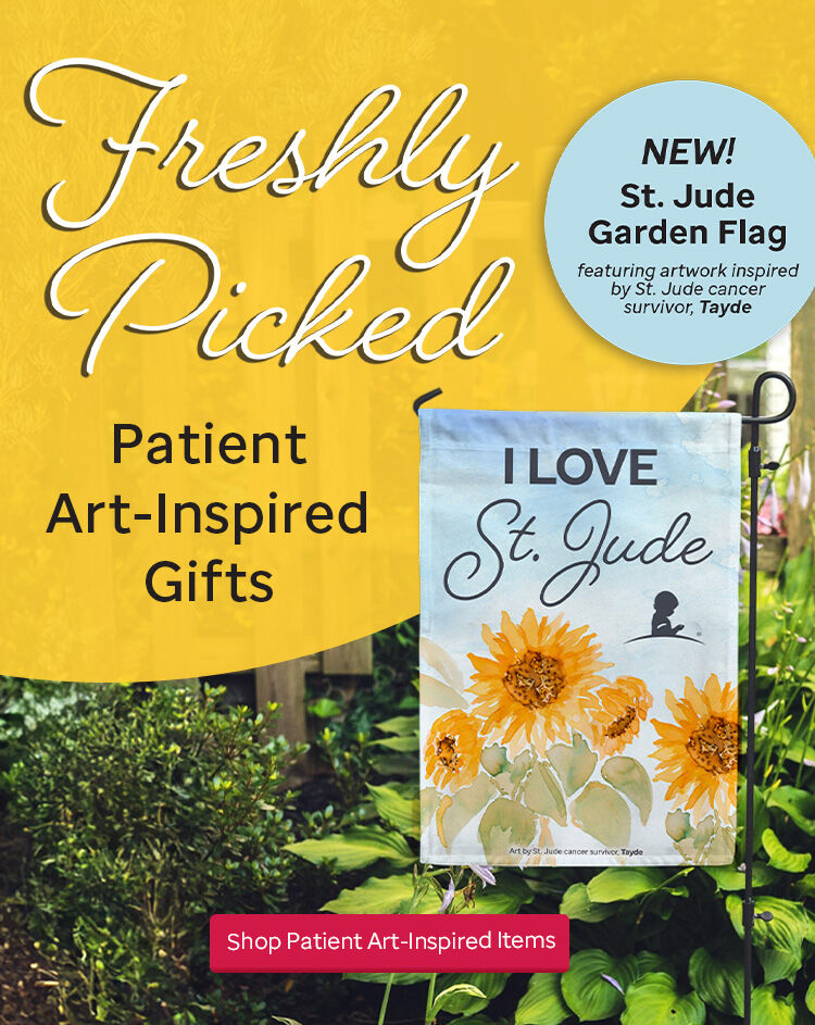 Freshly Picked. Patient Art-Inspired Gifts. Shop Patient Art-Inspired Items.